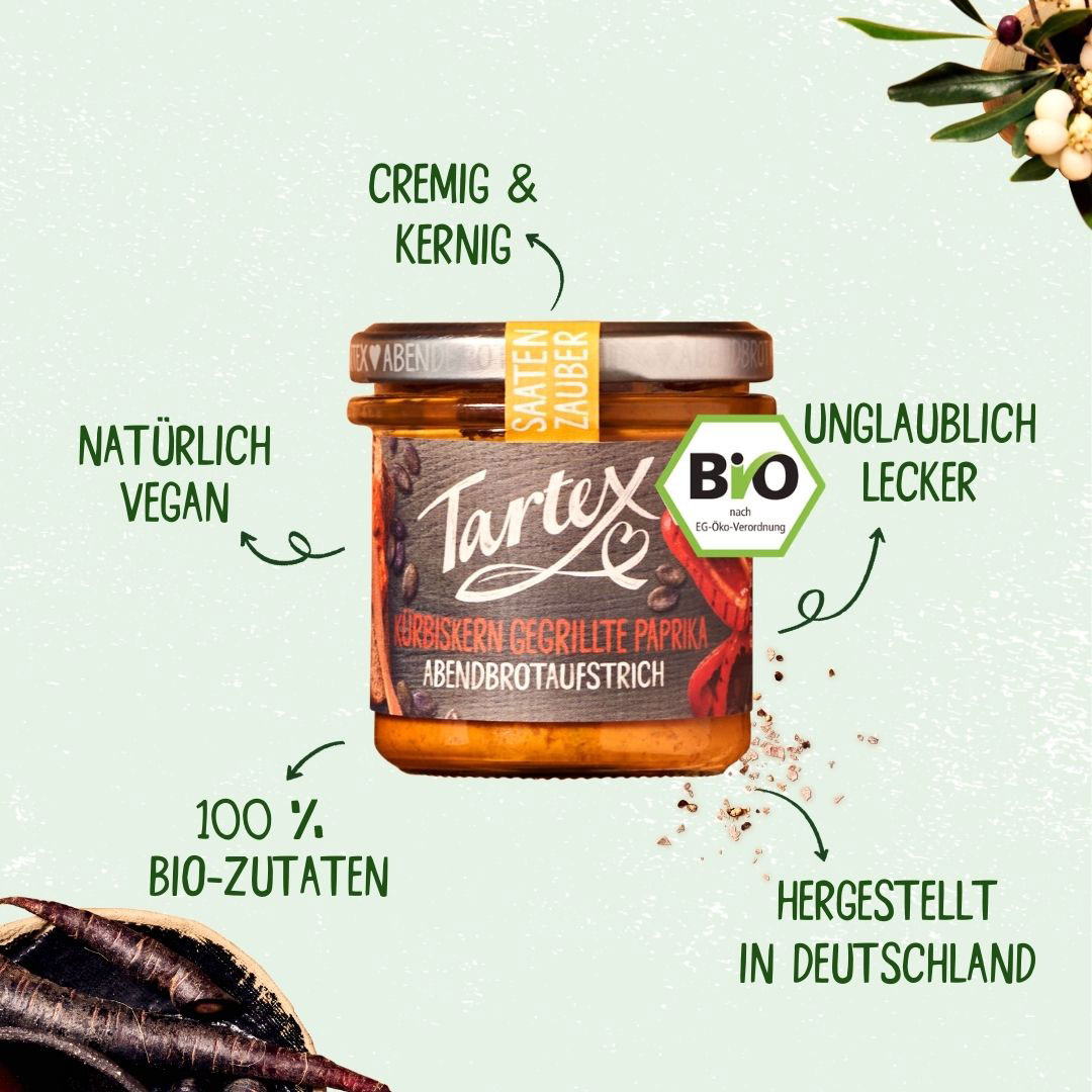 Kürbiskern gegrillte Paprika USP