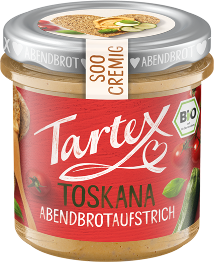 Tartex Soo Cremig Toskana Bio Abendbrotaufstrich