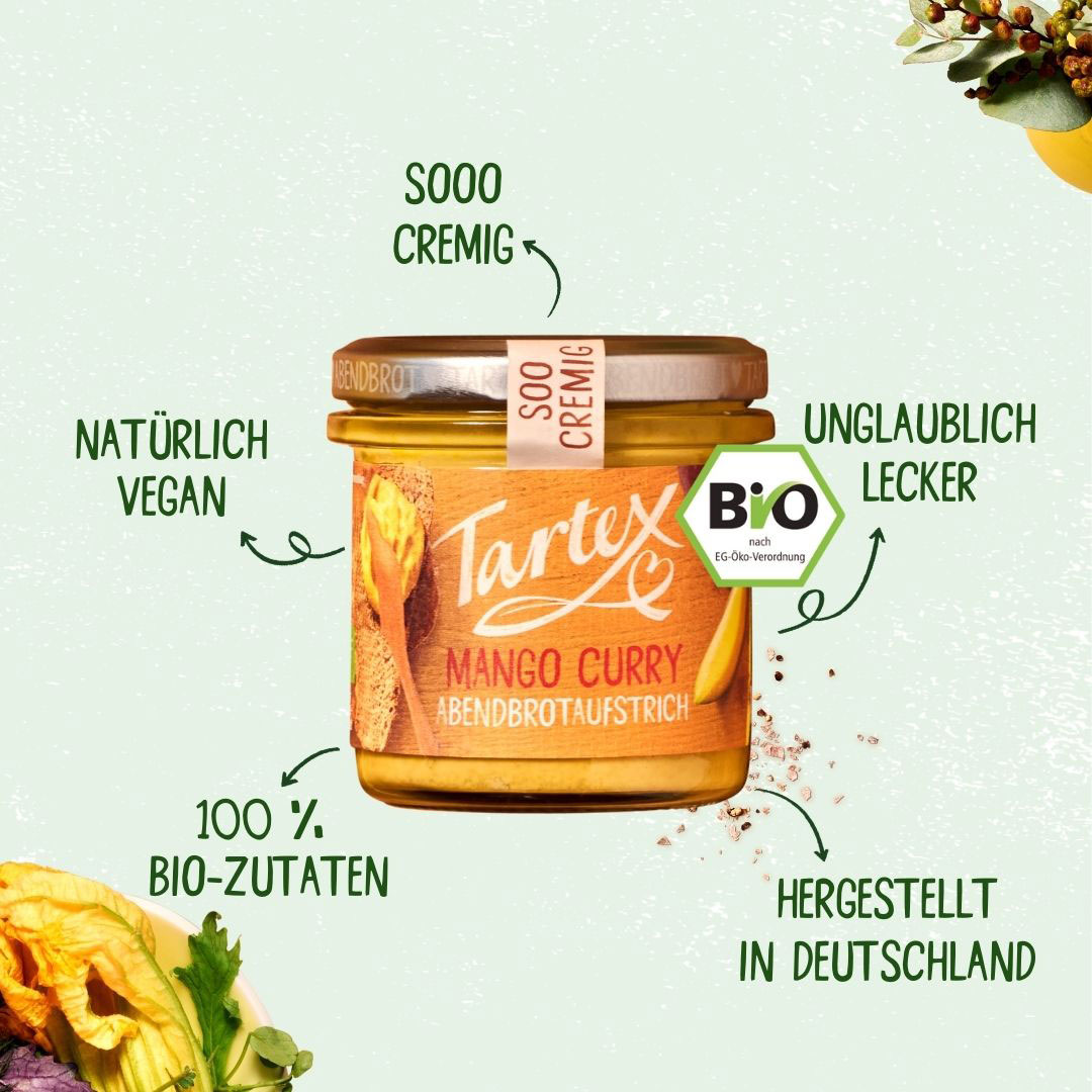 Tartex Saatenzauber Kürbiskern gegrillte Paprika USP