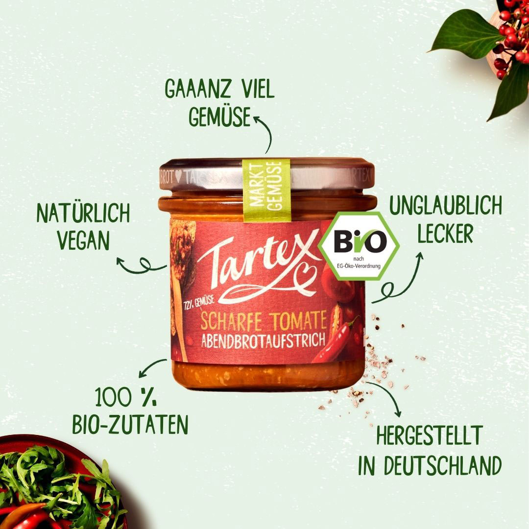 Tartex Marktgemüse Scharfe Tomate USP